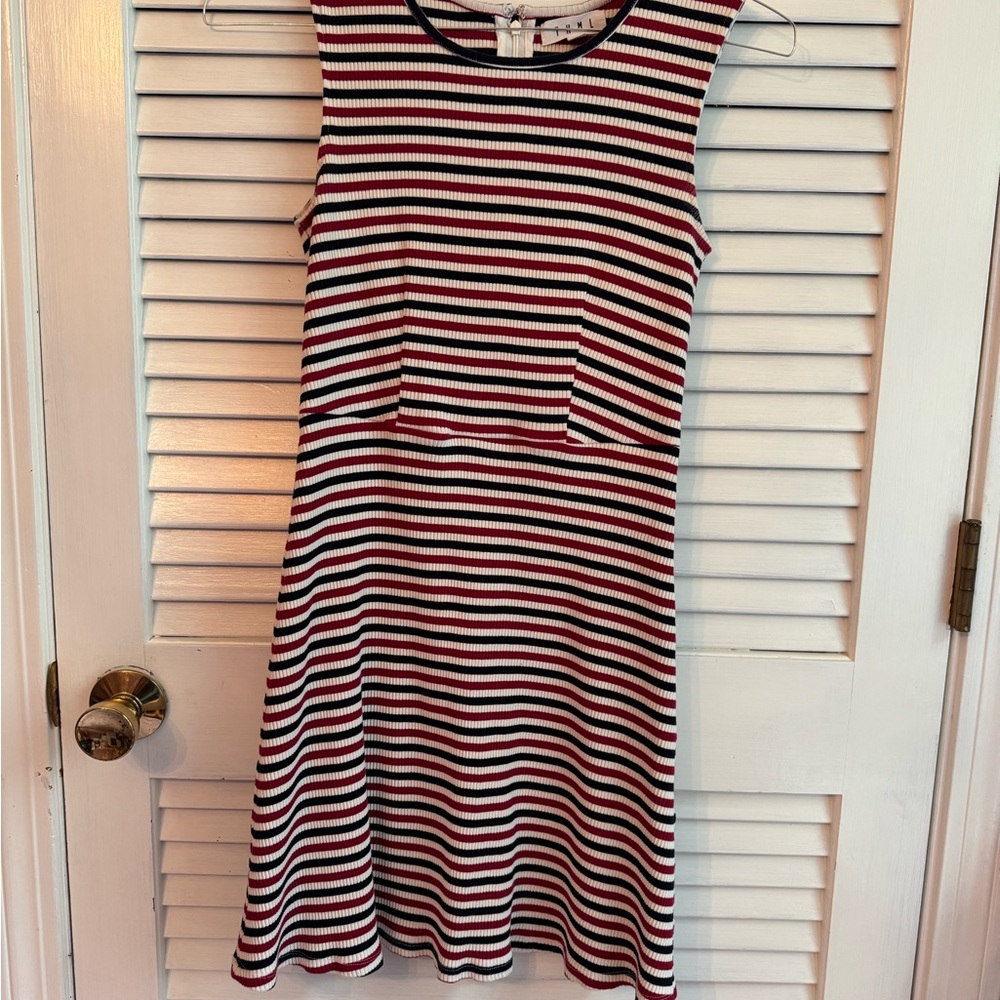 THML Red, White, and Blue Striped Dress
